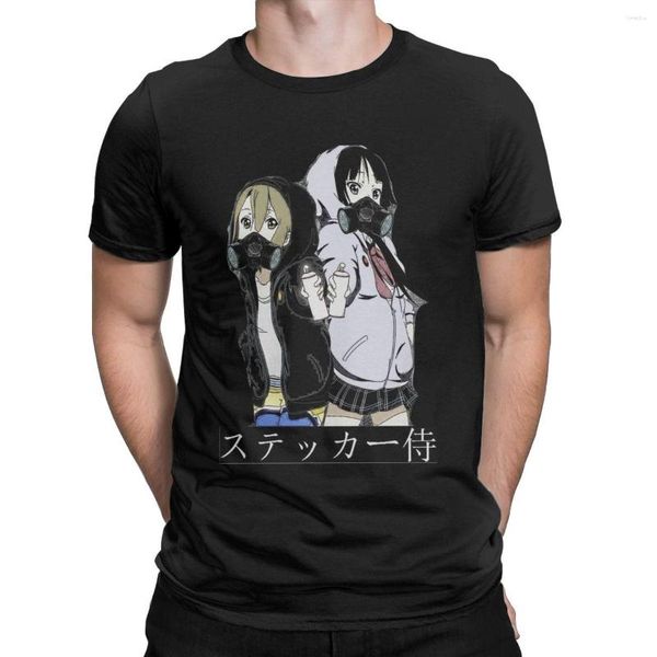 Camisetas para hombre K-On Point para hombres y mujeres, camisetas impresionantes de algodón con cuello redondo, ropa Aniem, camisetas de manga corta para adultos