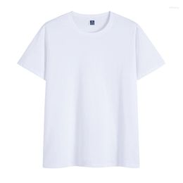 T-shirts masculins K000 fabricant Crewneck T-shirt à manches courtes et à manches publicitaires de bricolage Summer Basic Casual Couple Hommes et femmes