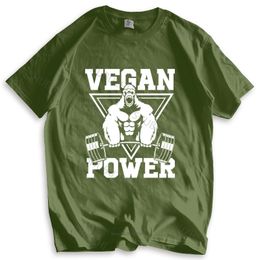Men S t Shirts Kaus Lengan Pendek Pria Mode Tagless Populer Gorilla Otot Latihan Kekuatan Vegan Atasan Musim Panas 230509