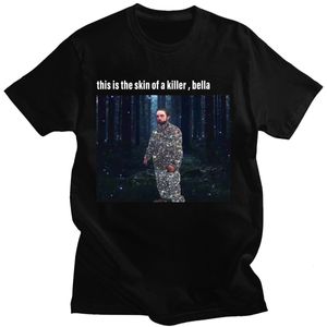 Camisetas de hombre Kaus Robert Pattinson Katun Murni Ukuran Besar Pria Wanita Streetwear Gambar Cetak Lucu Twilight Saga Atasan Uniseks Pakaian 230509