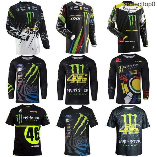 T-shirts pour hommes Kawasaki Ghost Claw Hommes Vitesse Descendante Costume De Cyclisme Hors Route Costume De Moto Costume De Vélo De Montagne Costume De Course D'été