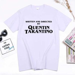 T-shirts masculins Kill Bills Vulgar Novel Django Movie Tees T-shirt Summer Street Street Loose Top Harajuku Trend Graphic Vêtements J0520