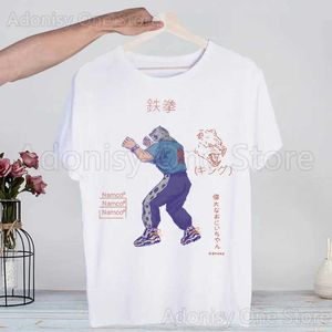 T-shirts masculins King Tekken T-shirt drôle Men Nouvel Tshirt Slve court décontracté Homme Manga Unisexe T-shirt TS T240425