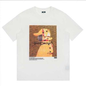 T-shirts pour hommes Kith Collection Godfather Co Boîte de marque imprimée à manches courtes en vrac col rond couple T-shirt pour hommes et femmes designer kith sweat à capuche 8 KCDO
