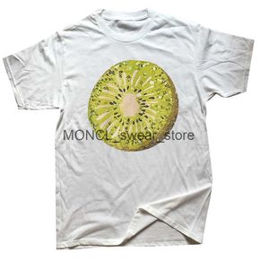 T-shirts voor heren Kiwi Fruit Vakantie Strandliefhebbers T Shirts Summer Graphic Cotton Strtwear Korte slev verjaardagscadeaus T-shirt herenkleding H240506