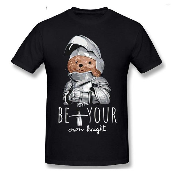 T-shirts pour hommes Knight Teddy Bear Shirt Harajuku T-shirt Graphics Tshirt Brands Tee Top