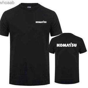 T-shirts pour hommes Komatsu T-shirt Hommes Casual Coton T-shirts à manches courtes Été Cool Tops LH-424 240130