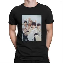 T-shirts pour hommes Troupe de garçons coréens t-shirt pour hommes ASTRO col rond hauts chemise en coton Humor cadeaux d'anniversaire de haute qualité