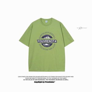 T-shirts voor heren Korean Vintage Men Summer T-shirts Kwaliteit Katoenmodemerk Korte Slve TS Oversized Y2K Male Casual Hip Hop Tops Y240516