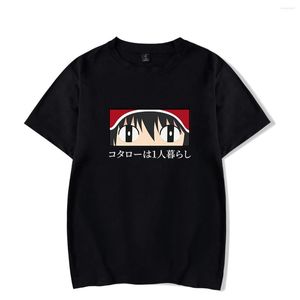 T-shirts pour hommes Kotaro Lives Alone T-shirt Boys Cool Style Unseix Summer Short Sleeve Shirt Tee