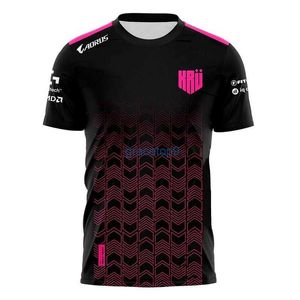 T-shirts pour hommes Kru 2024 Esports Team Hommes Jersey Summer Sport T-shirts à manches courtes Uniforme personnalisé Valorant Lec Game Tee Player Concours Fans Top 5cvr