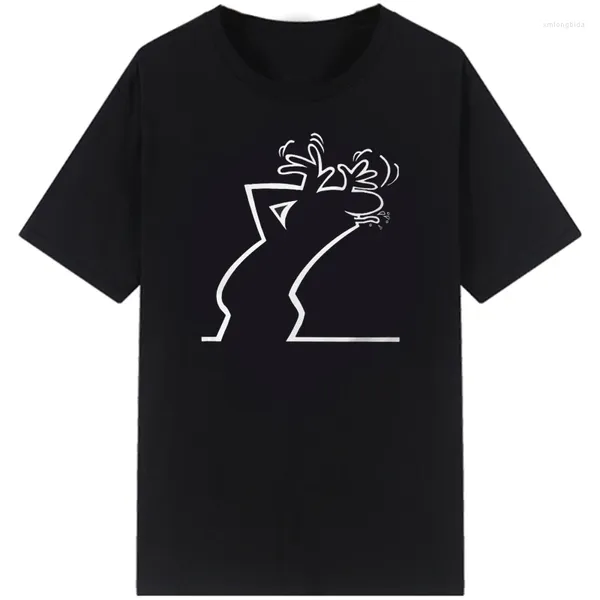 T-shirts pour hommes La ligne Osvaldo Cavandoli TV Hommes Femmes Style Streetwear Tee Mode Chemise Col Rond Casual Tops Été Camiseta