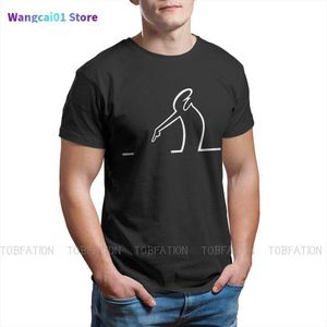 T-shirts pour hommes La Linea TV T-shirt pour hommes pointant Humour Sweatshirts occasionnels T-shirt Nouveauté Tendance Lâche 0228H23