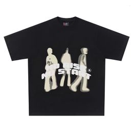 T-shirts pour hommes Grand T-shirt Hip Hop à séchage rapide pour hommes Vintage Street Apparel Harajuku Mode Top à manches courtes Vêtements gothiques 230425
