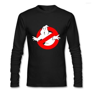 T-shirts pour hommes Dernière conception T-shirt Ghostbuster Guys Fitness Tee-shirts Pur Coton O-cou Camiseta Tees Imprimer Hommes À Manches Longues Pour Homme
