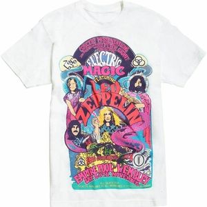 T-shirts voor heren Led Zepelin T-shirt Classic Rock Band Vintage Men Gift Tee 230522