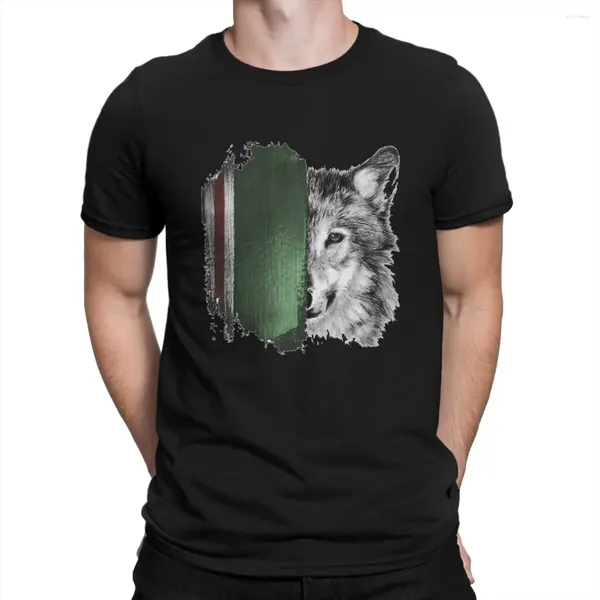 T-shirts pour hommes Loisirs Visage T-Shirt Pour Hommes O Cou Chemise En Coton Tchétchène Loup Thugs Brave Manches Courtes T-Shirt Vêtements De Fête