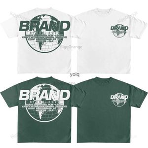 Camisetas para hombre Ocio Street Planet Camiseta estampada con estampado de letras con top de manga corta 100% algodón puro de alta calidad para hombres y mujeres y2kyolq