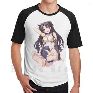 Camisetas para hombre Chica de Anime lasciva-Ecchi/Hentai Babe #103-Fate Grand Order-Ishtar () Camisa Diy de algodón de gran tamaño Fate Order Ishtar