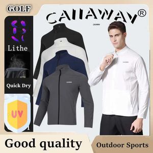 T-shirts voor heren lichtgewicht Caiiawav Coat Mens Kleding Top Zonneveiler Coat Casual Comfort Lange sleve jas Y240506