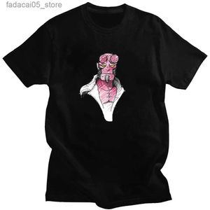 T-shirts masculins Lil Peep Rap Singer T-shirt Cartoon Imprimé gothique grunge court coton à manches otono
