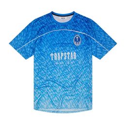 Herren T-Shirts Limited New Trapstar London T-Shirt Kurzarm Unisex Blaues Hemd für Männer Mode Harajuku T-Shirts Tops Männliche T-Shirts Y2k G2303070ubc