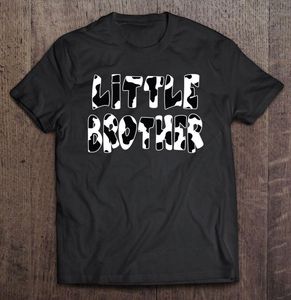 Camisetas para hombres Little Brother Cow Print Pattern T Shirt para hombres Mujeres Camiseta Ropa estética Camisas gráficas