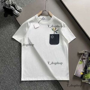 Heren t shirts loe ontwerper driedimensionale reliëf korte mouw crewneck top voor mannen en vrouwen koppels hoogwaardige t-shirts voor mannen en vrouwen 978