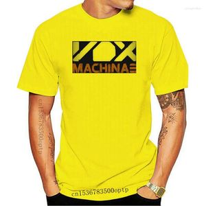 Heren t shirts logo vox short shirt merk mannen korting 2023 aangepast ontwerp onregelmatige mode bedrukt zacht en comfortabel