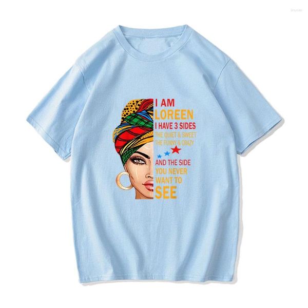 T-shirts pour hommes Loreenn hauts pour femmes motif Kawaii t-shirts pour femmes manches courtes mignon col rond coton lin vêtements tenues confortables
