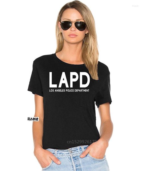 T-shirts pour hommes Los Angeles Lapd Swat Special Force Shirt