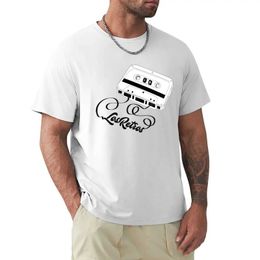 T-shirts masculins los rétros t-shirt t-shirt t-shirt blanc coréen mode masque vêtements2405