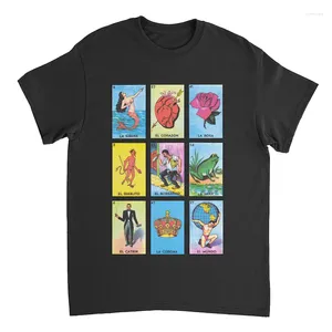 T-shirts pour hommes Loteria - T-shirt en coton épais à manches courtes