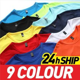 T-shirts masculins à faible coût et séchage rapide T-shirts à cou rond pour hommes et t-shirts de sport pour femmes conception personnalisée brodée livraison gratuite S2452408