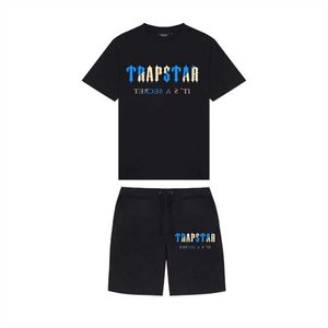 Ontwerp heren t-shirts luxe merk 2023 Trapstar print korte mouw t-shirt heren zomer in stijl losse Crewne top casual t-shirt yq231127