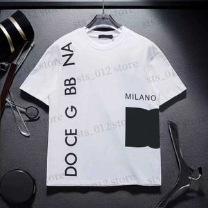 T-shirts pour hommes Marque de luxe Mode Casual Lettres imprimées Hommes et femmes Rue à manches courtes Vente de luxe Plus-Taille Hommes Hip Hop Plus-Taille 4XL 5XL Vêtements T240326