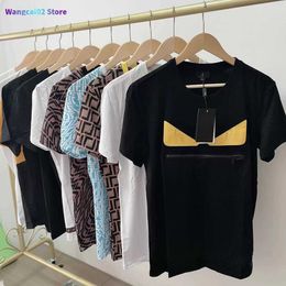 T-shirts voor heren luxe t-shirt Men S vrouwelijke ontwerper t-shirts korte zomer mode casua met letters print korte mouwen top verkopen luxe mannen t-shirt 020623H