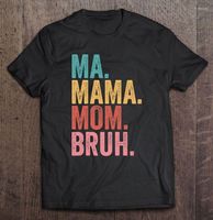 T-shirts pour hommes Ma maman maman Bruh chemise de fête des mères Punk coréen T-shirts hommes hauts drôle Hiphop Streetwear t-shirt japonais