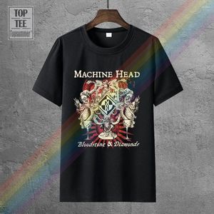 T-shirts pour hommes, tête de Machine, diamants en pierre de sang, chemise S M L Xl 2Xl, marque officielle