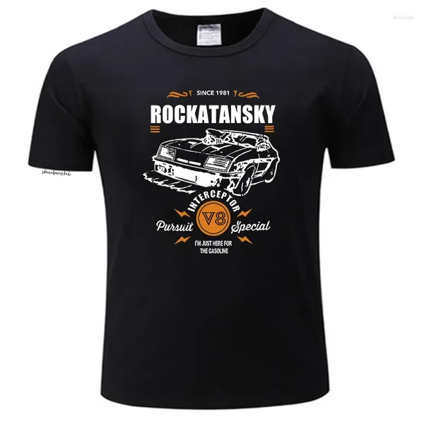 T-shirts pour hommes Mad Max Mfp Main Force Pursuit Interceptor chemise surdimensionnée vêtements vêtements de rue à manches courtes grande taille hauts