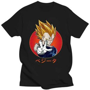 T-Shirts Homme Majin V e g e t a DBZ t-Shirt DMN shirt Noir G230309