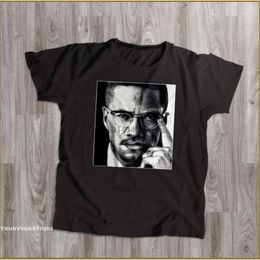 Heren t shirts malcolm x shirt zwarte levens materie blm t -shirt activist protest