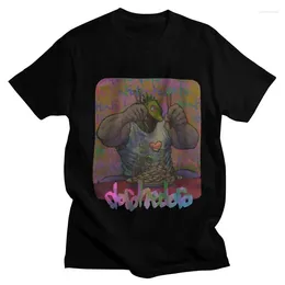T-shirts pour hommes Mâle Dorohedoro Hungry Lizard Man Manches courtes Coton Tshirt Cool T-shirt Imprimé Caiman Anime Manga Kaiman Tee Tops