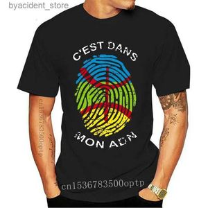 Camisetas para hombres Ropa de hombre Está en mi camiseta de ADN Amazigh Kabyle Orgulloso regalo para Kabyle Berber Grupo étnico Gran diseño Tamaño de la UE Ropa L240304