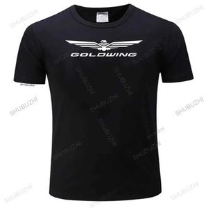 T-shirts masculins homme Crew Neck Ts Nouveau T-shirt cool décontracté Japon Motorcycles Goldwing Tshirt Gol Wing Shirt Hot Valette T-shirt Unisexe T-shirts T240425