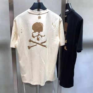 T-shirts hommes Mastermind MMJ T-shirt Hommes Femmes Trous d'or à manches courtes Harajuku Styles Casual Tops Tees TshirtsMen's227V
