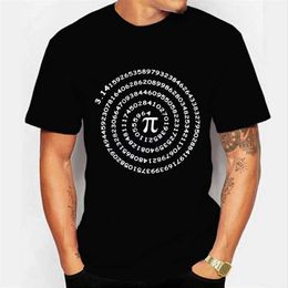 Heren T-shirts Math Pi Symbool Harajuku T-shirt Fashion 2021 Mens kleding Extra grote grafische T-shirt Mens Kleding Unisex Shirt Chemie Homme J240426