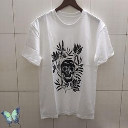 Camisetas para hombre Camiseta con estampado de calavera McQueen para hombre y mujer, camiseta informal de algodón a la moda para hombre