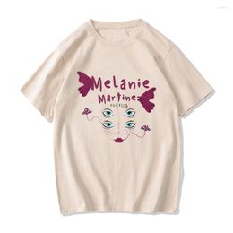 T-shirts pour hommes Melanie Martinez portails tournée drôle dessin animé T-shirt mignon Harajuku vêtements d'été à manches courtes hauts confortables