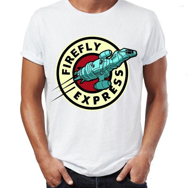 Camisetas para hombre Camiseta para hombre Firefly Spaceship Serenity Express Artsy Tee